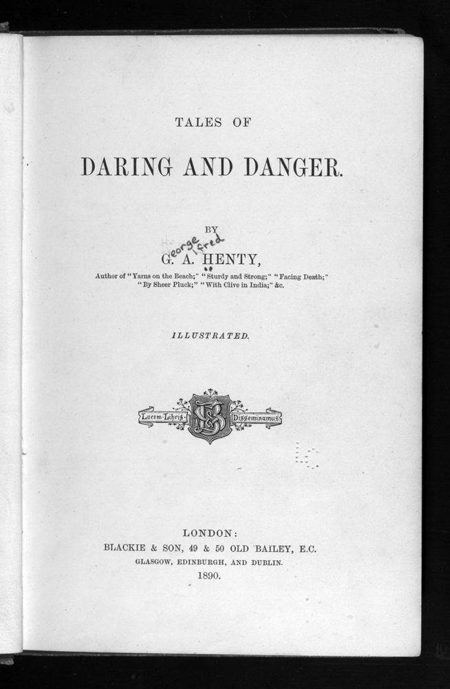 Scan 0009 of Tales of daring and danger