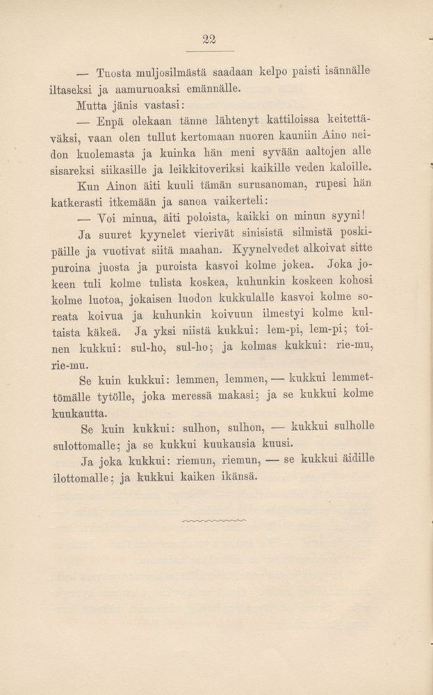 Scan 0024 of Kalevala kerrottuna nuorisolle