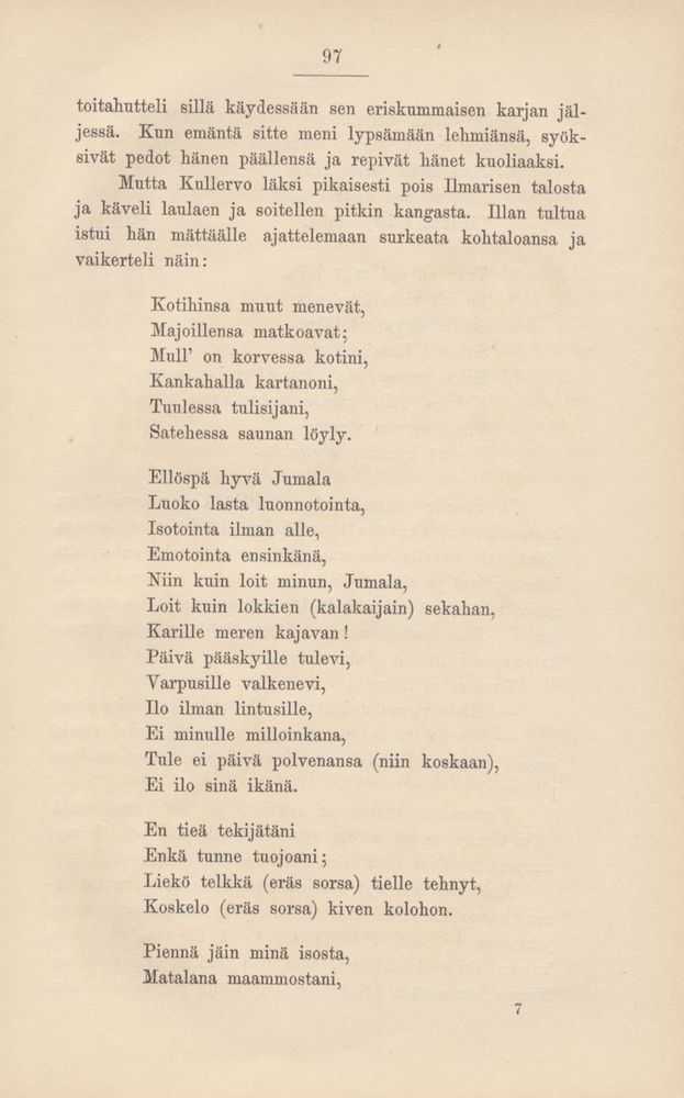 Scan 0103 of Kalevala kerrottuna nuorisolle