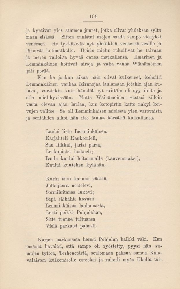 Scan 0116 of Kalevala kerrottuna nuorisolle