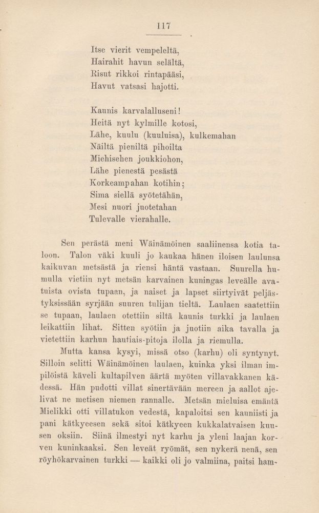 Scan 0124 of Kalevala kerrottuna nuorisolle
