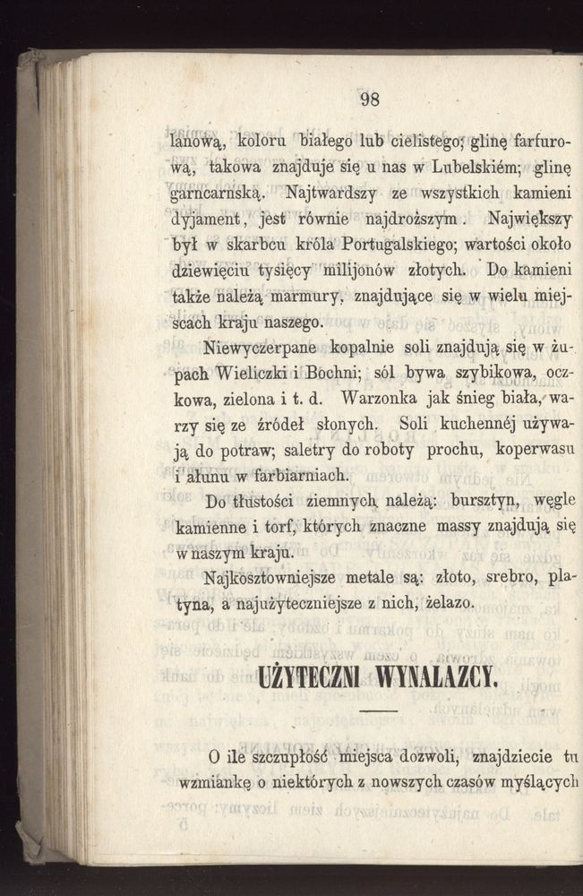 Scan 0170 of Towarzysz pilnych dzieci, czyli Początki czytania i innych wiadomości sposobem łatwym i do pojęcia młodocianego wieku zastosowanym 