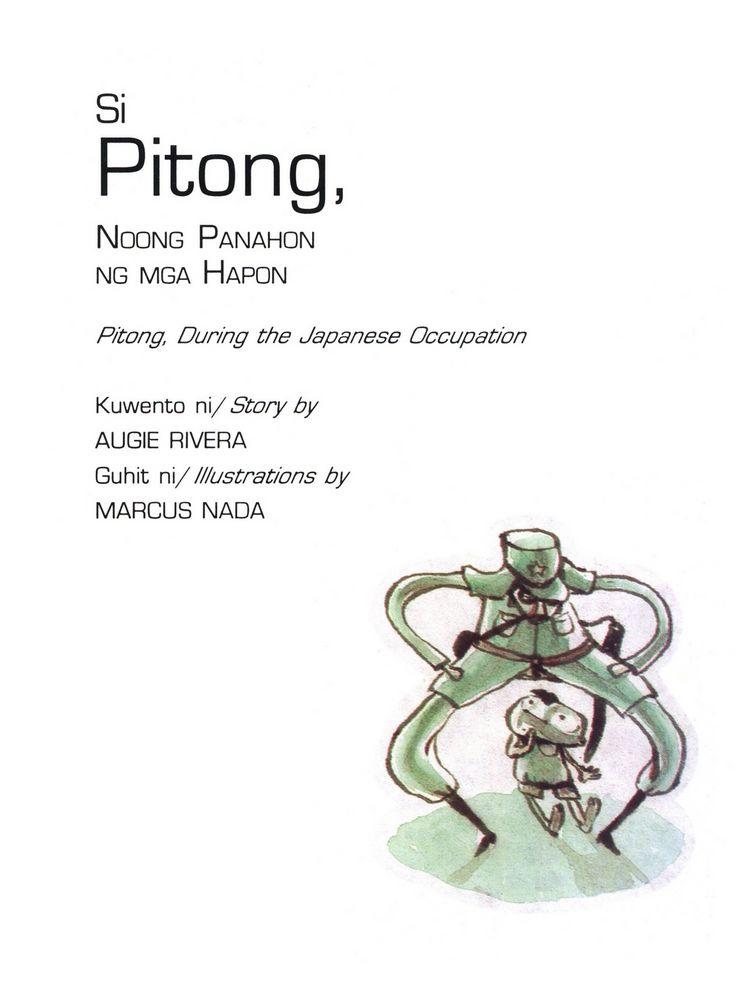 Scan 0005 of Si Pitong, noong panahon ng mga Hapon = Pitong, during the Japanese occupation