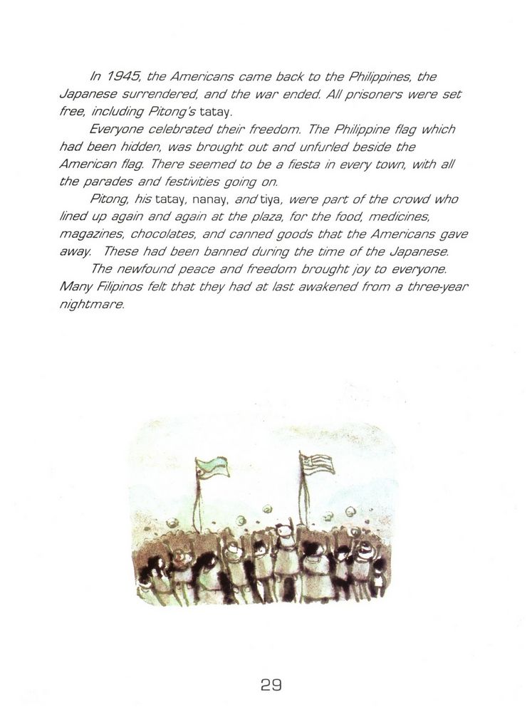 Scan 0031 of Si Pitong, noong panahon ng mga Hapon = Pitong, during the Japanese occupation