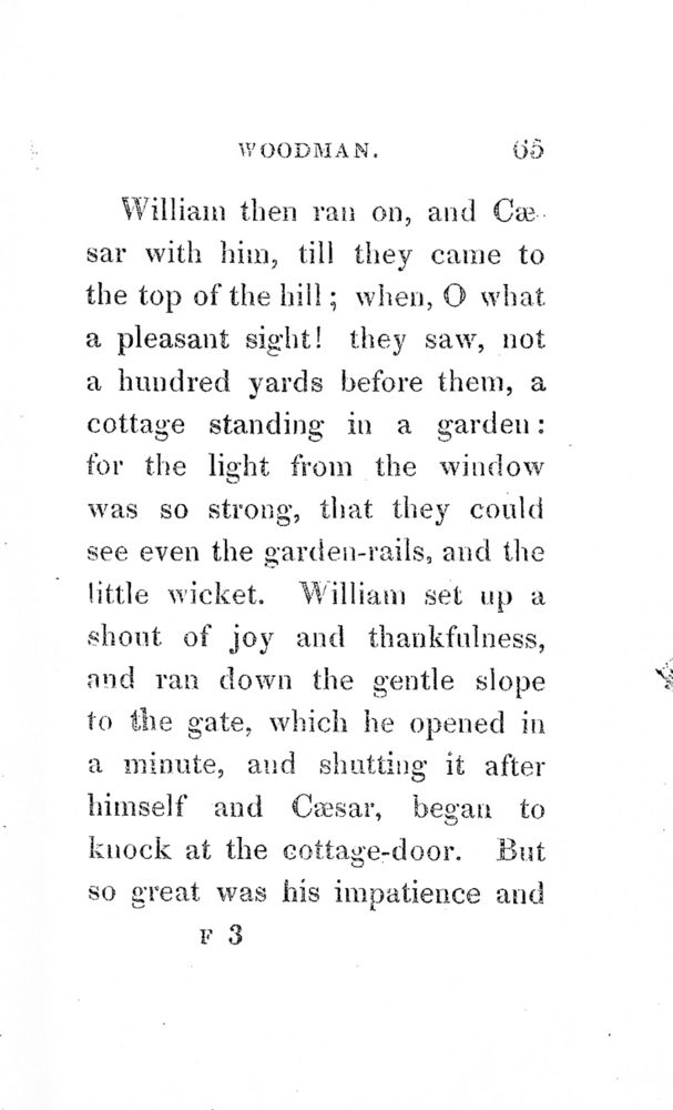 Scan 0067 of Little woodman and his dog Caesar; and, The orphan boy
