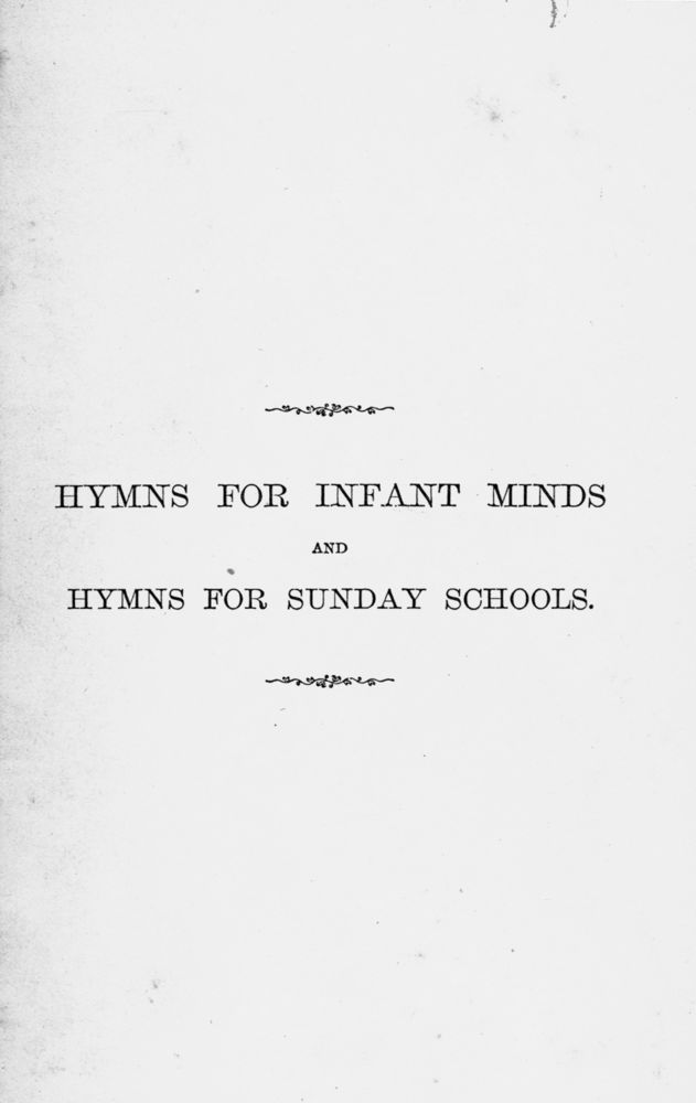 Scan 0004 of Hymns for infant minds