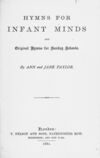 Thumbnail 0006 of Hymns for infant minds
