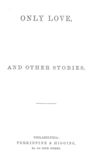 Thumbnail 0005 of Only love, and other stories