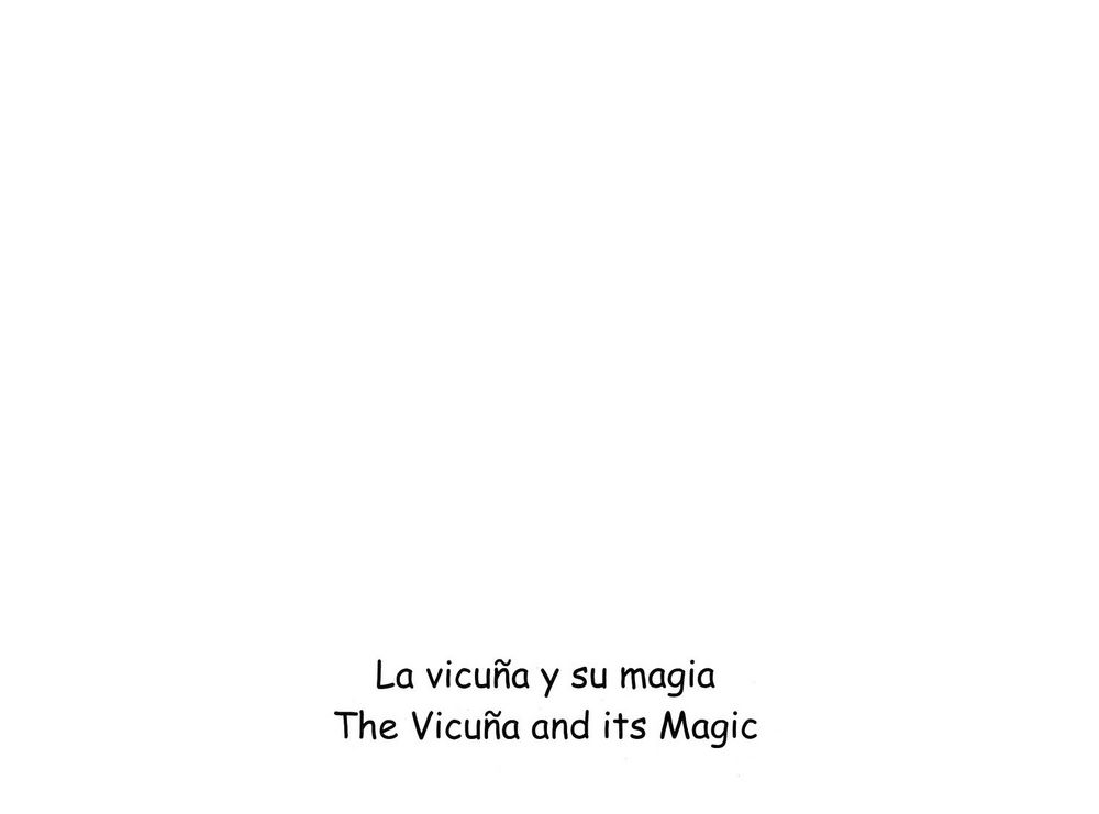Scan 0003 of La vicuña y su magia = The vicuña and its magic