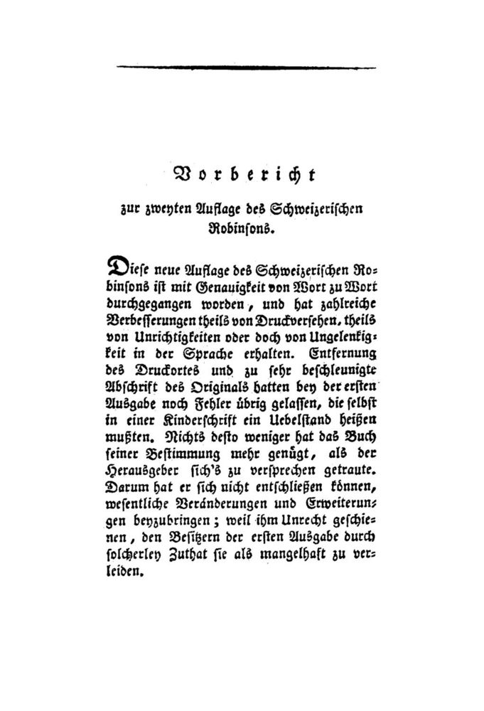 Scan 0014 of Der Schweizerische Robinson oder der schiffbrüchige Schweizer-Prediger und seine Familie (Band 1)