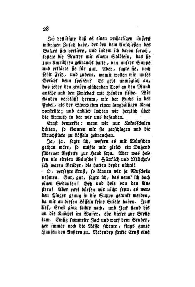 Scan 0045 of Der Schweizerische Robinson oder der schiffbrüchige Schweizer-Prediger und seine Familie (Band 1)