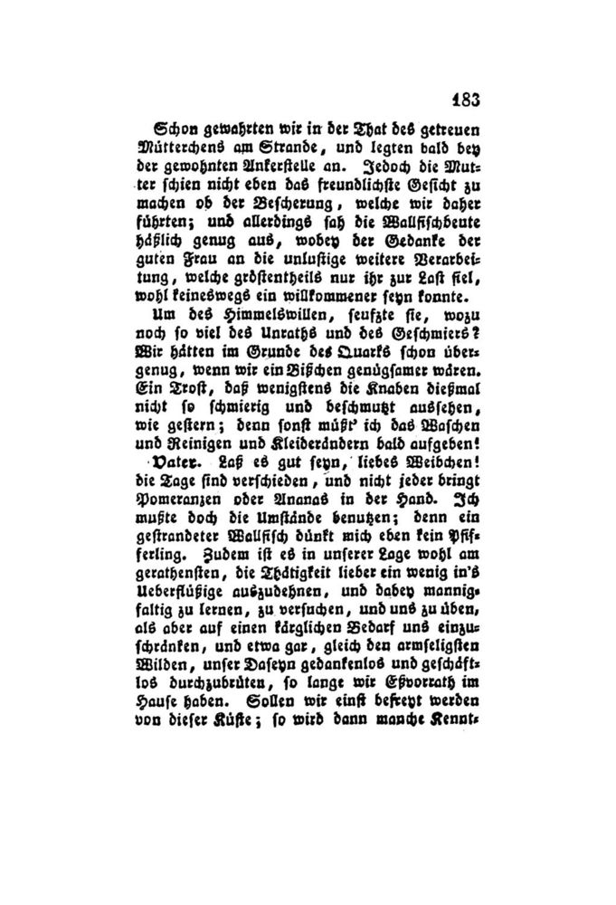 Scan 0192 of Der Schweizerische Robinson oder der schiffbrüchige Schweizer-Prediger und seine Familie (Band 3)